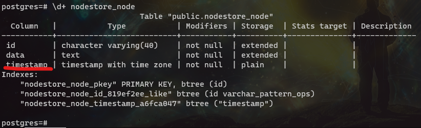nodestore_node table columns